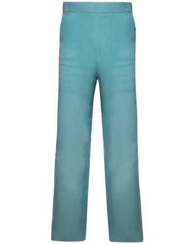 Martine Rose Tailored Wide-leg Trousers - Blue