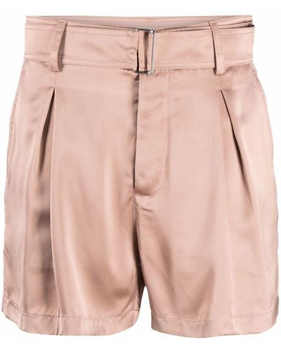 N°21 Tailored Satin Shorts - Pink