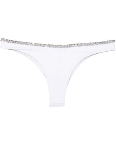 Ermanno Scervino Chain-detail Bikini Bottoms - White