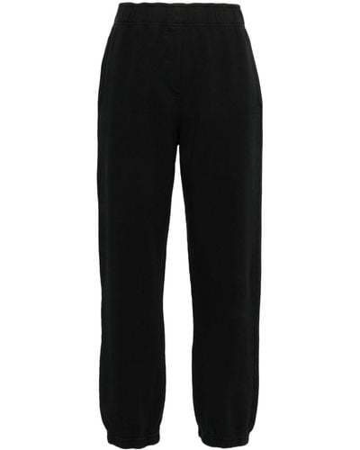 Pinko Pantalones de chándal Pancake con logo - Negro