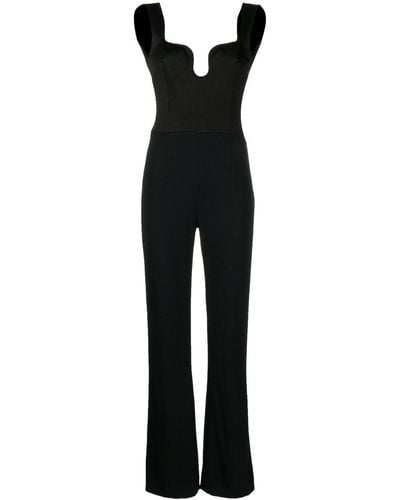 Galvan London Slim-fit Jumpsuit - Zwart