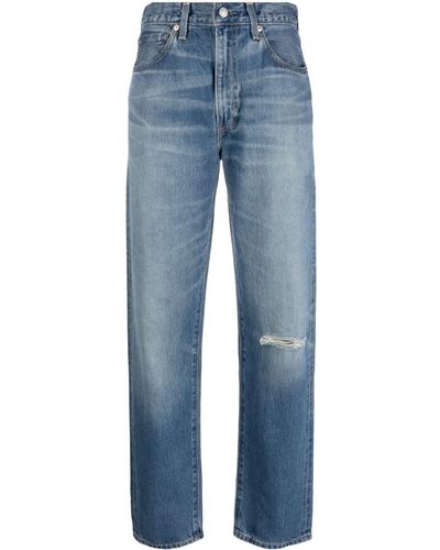 Levi's Gerade High-Waist-Jeans - Blau