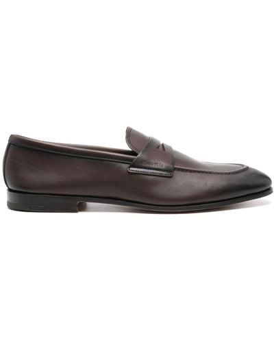 Church's Penny-slot Leather Loafers - Grey