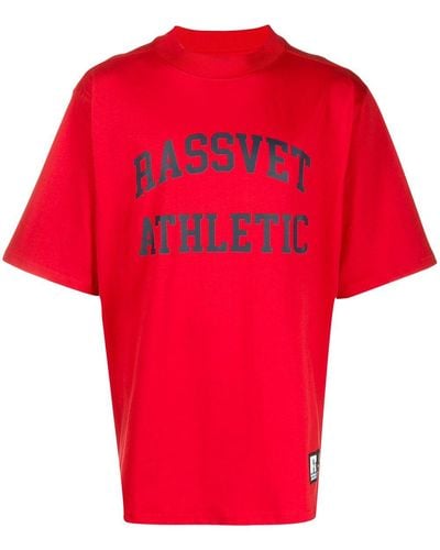Rassvet (PACCBET) T-shirt con stampa - Rosso