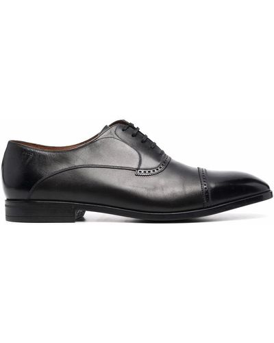 Bally Brogue-detailed Lace-up Shoes - Black