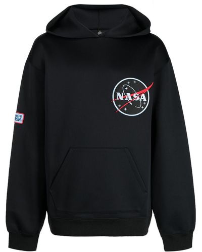 OAMC X NASA Hoodie mit Patch - Blau