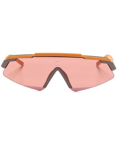 Nike Marquee Shield-frame Sunglasses - Pink