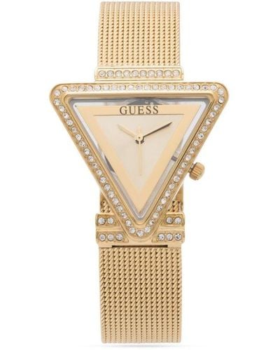 Guess USA Fame クォーツ 34mm 腕時計 - ホワイト
