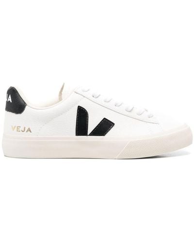 Veja Campo Lace-Up Trainers - White