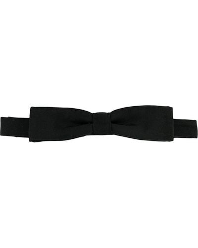 DSquared² Ribbed Bow Tie - Black