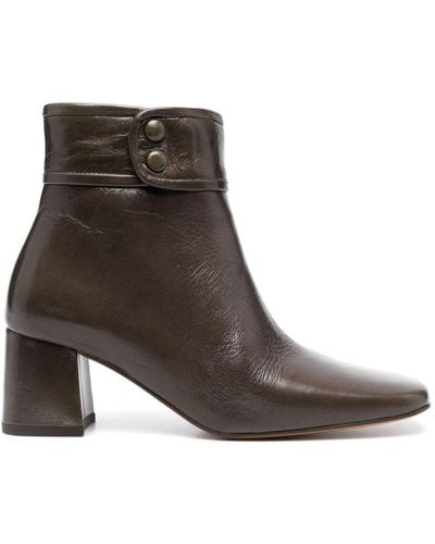 Tila March 50mm Louis Leather Boots - Brown