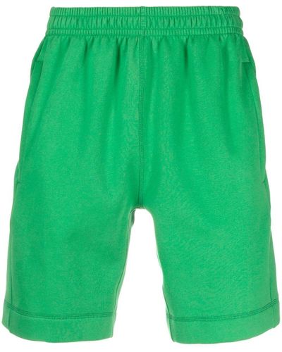 Styland X Notrainproof Logo Patch Track Shorts - Green