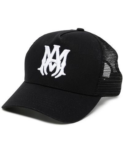 Amiri Gorra trucker con logo - Negro