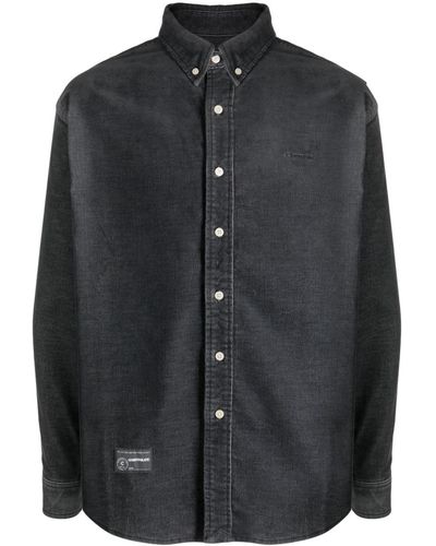 Chocoolate Camisa con logo bordado - Negro