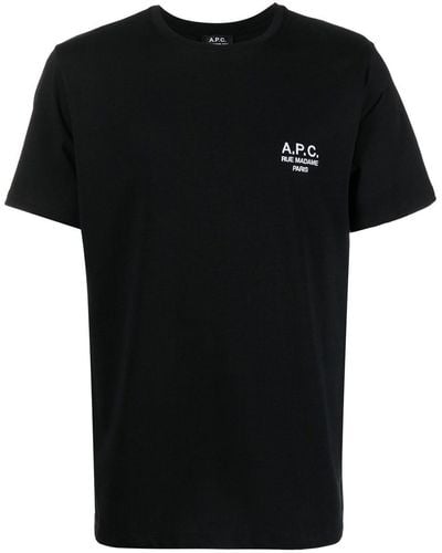 A.P.C. Raymond T-Shirt - Schwarz