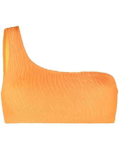 Roseanna Top bikini Gaufre - Arancione