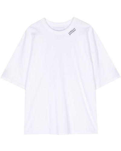 Yoshio Kubo T-shirt à imprimé graphique - Blanc
