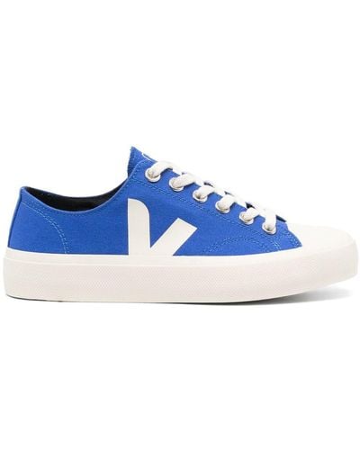 Veja Paros Low Wata II Zapatos Pierre Canvas unisex - Azul