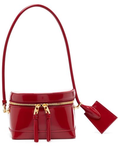 Jacquemus Le Vanito Leather Shoulder Bag - Red