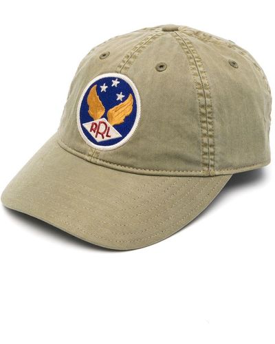 RRL Winged-logo Baseball Cap - Natural