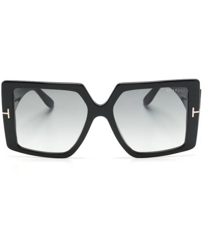 Tom Ford Quinn Square-frame Sunglasses - Black
