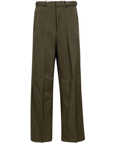 Honor The Gift Service Straight-leg Pants - Green