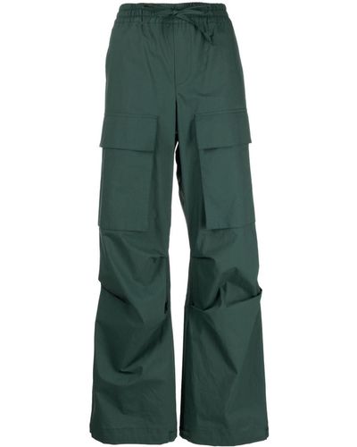 P.A.R.O.S.H. Pantalones rectos - Verde