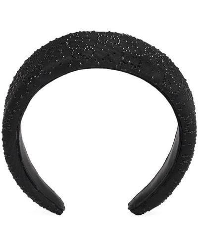 Gucci Haarband Met Kristal - Zwart