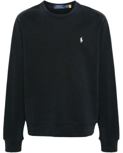 Polo Ralph Lauren Polo Pony Cotton Sweatshirt - Black