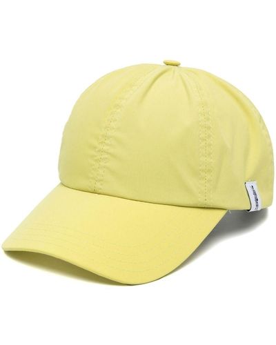 Mackintosh Tipping Baseball Hat - Yellow