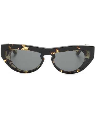 Burberry Sonnenbrille mit Cat-Eye-Gestell - Grau