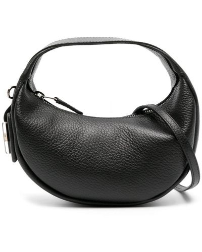Hogan H-bag Leather Mini Bag - Black