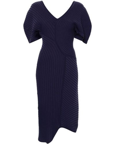 Cult Gaia Pyton Knitted Dress - Blue