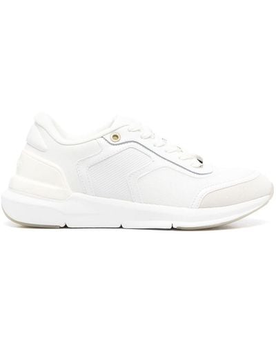 Calvin Klein Embossed Logo Low-top Trainers - White