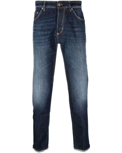 PT Torino Jeans skinny crop - Blu