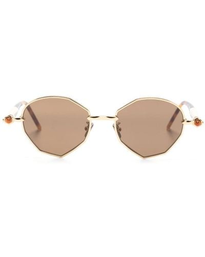 Kuboraum P71 Geometric-frame Sunglasses - Pink