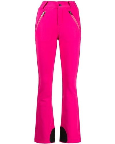 Bogner Fluorescent Stretch-cotton Trousers - Pink