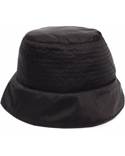 Rick Owens Zip-detail Bucket Hat - Black