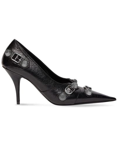 Balenciaga Zapatos Cagole con tacón de 90mm - Negro