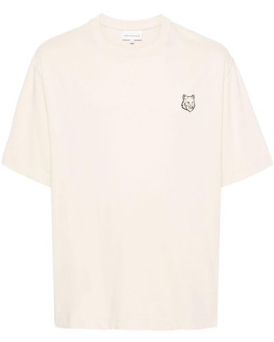Maison Kitsuné Camiseta Bold Fox Head - Blanco