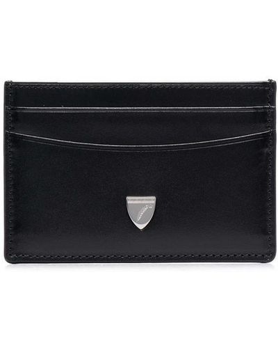 Aspinal of London Smooth Leather Cardholder - Black