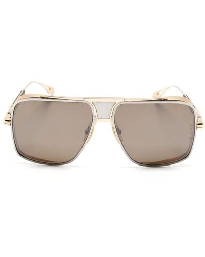 Dita Eyewear Epiluxury 5 Pilot-frame Sunglasses - Metallic