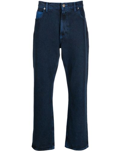 Missoni Jeans Met Geborduurd Logo - Blauw