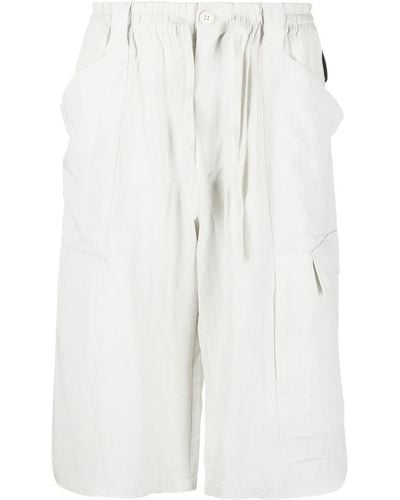 Y-3 X Adidas Bermuda Shorts - White