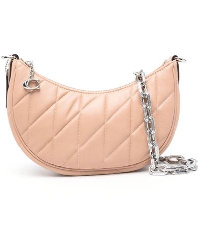 COACH Mira Quilted-leather Shoulder Bag - Pink