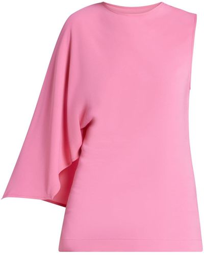 Stella McCartney Asymmetrische Top - Roze