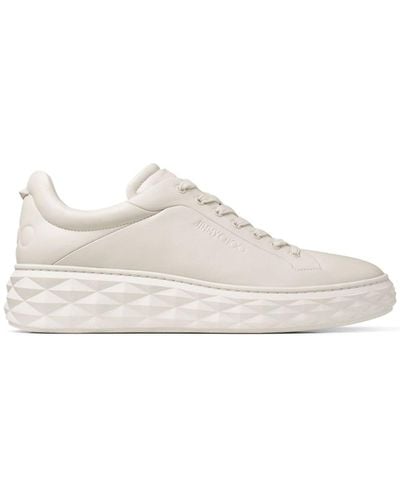 Jimmy Choo Diamond Maxi Sneakers - Weiß