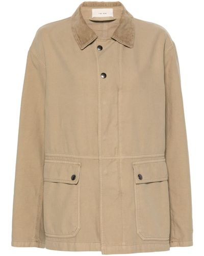 The Row Frank Cotton Jacket - Natural