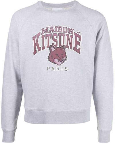 Maison Kitsuné ロゴ スウェットシャツ - グレー