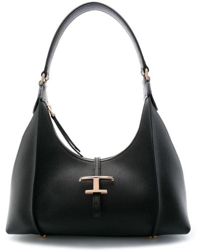 Gucci Petit sac porté épaule T Timeless Hobo - Noir
